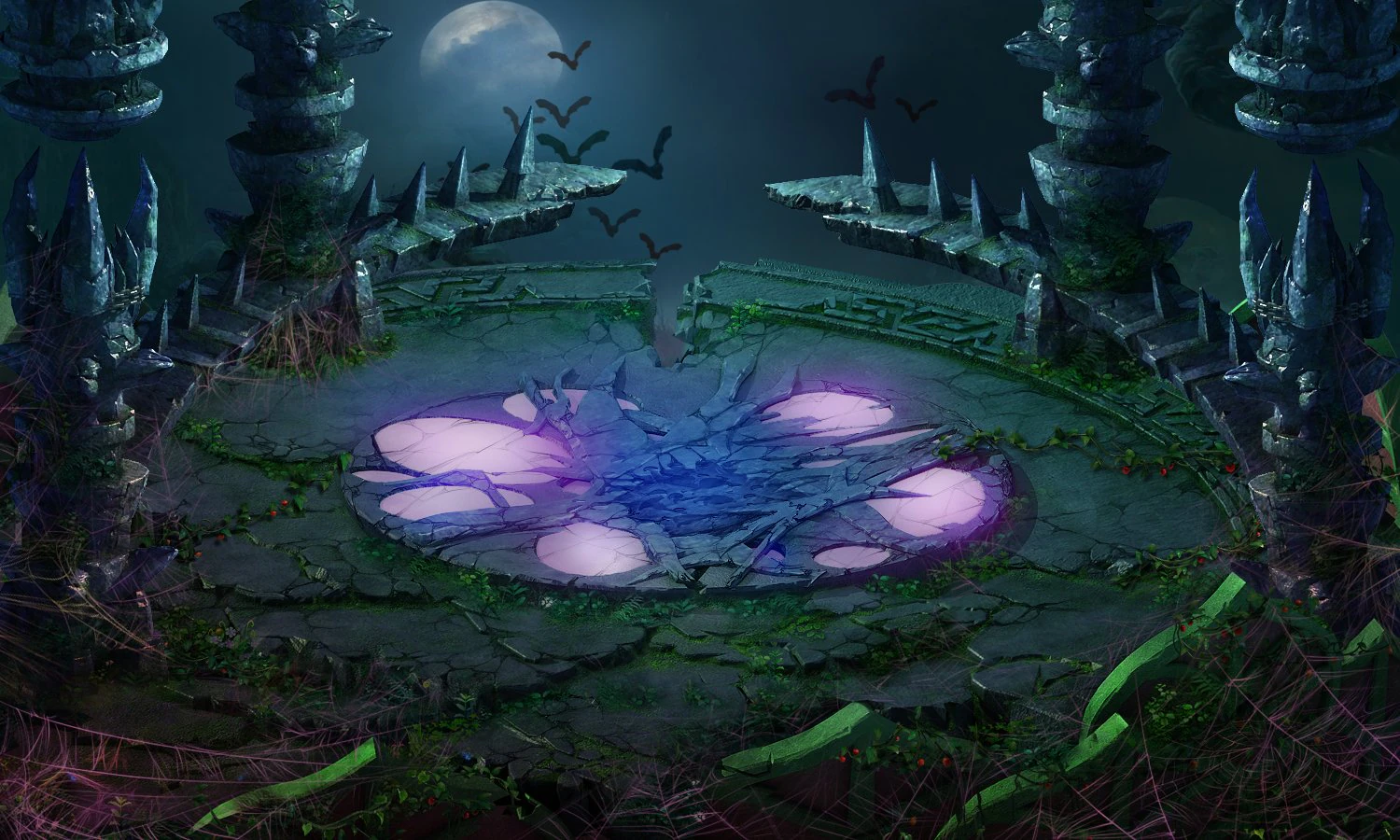 dark jungle 3D Model .c4d .max .obj .3ds .fbx .stl .blend