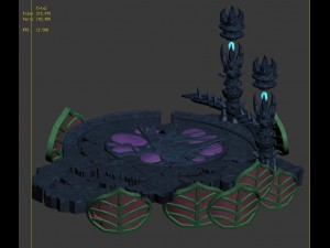 dark jungle 3D-Modell