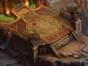 white camel mountain - center platform 3D Model