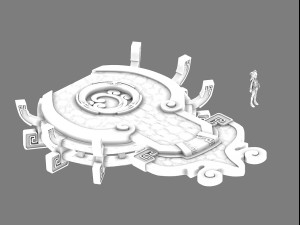 gang - entrance base 01 3D 모델
