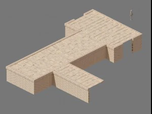 &ccedil;ete - giriş temeli 01 3D Model