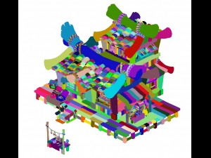 city -npc jewelry store 61 3D Model