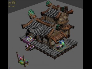 city -npc jewelry store 61 3D Model