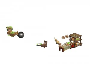 city - drugstore - props 61 3D Model