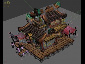 city - grocery store 31 3D 모델
