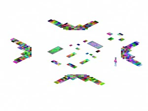 ancient capital building - floor tile 05 3D Model