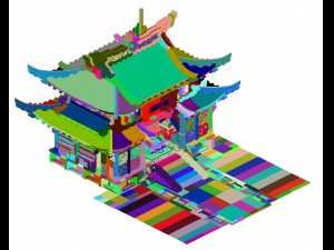 ancient capital architecture - imperial college 3D Model