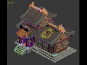 ancient capital architecture - chamber of commerce 3D Model