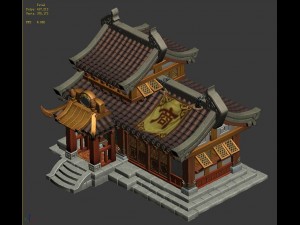 ancient capital architecture - chamber of commerce Modelo 3D