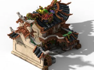 jiaxing city - bank 3D Model