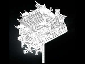 jiaxing city - blacksmith shop 3D Model