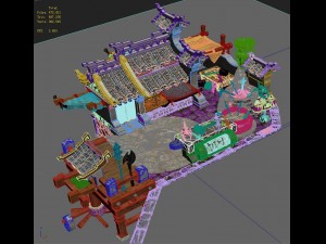 jiaxing city - blacksmith shop 3D Model