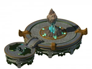 kunlun - square big base 01 3D Model