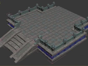 kunlun - square big base 02 3D Model