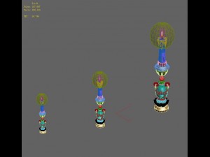 lee pagoda - lighthouse - candlestick Modelo 3D