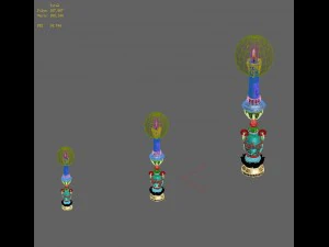 lee pagoda - lighthouse - candlestick 3D Model