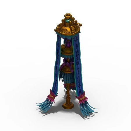 lee pagoda - the second floor - banner 3D Model .c4d .max .obj .3ds .fbx .stl .blend 