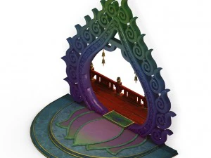 宝塔-佛 3D 模型