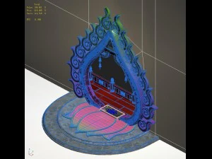 pagoda - buddha 3D Model