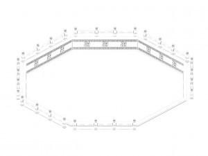 lee pagoda - double the third floor package - fence Model 3D