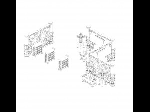 lei fengta - partition - debris 3D मॉडल