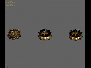 lee pagoda - lotus worship censer 3D Модель