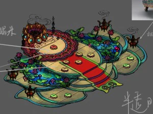 lei fengta - lotus terrace 3D Model