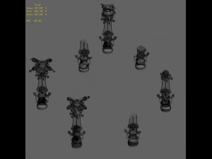 lei fengta - the sixth floor partition wall 3D Model