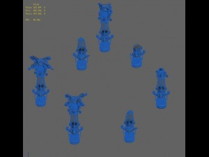 lei fengta - the sixth floor partition wall 3D Model