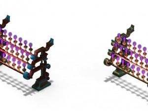 lei fengta - sixth floor candle holder 3D Model