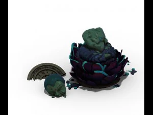 leifeng tower - the sixth floor of the small buddha 3D Model