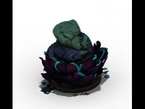 leifeng tower - the sixth floor of the small buddha 3D Model