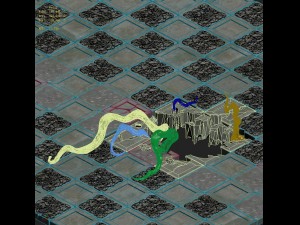 lee pagoda - floor big hole Modello 3D