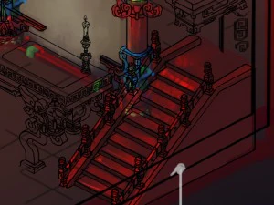 lee pagoda - stairs 02 3D Model