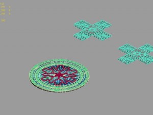 lei fengta - the third floor of the surface jade plate Modelo 3D