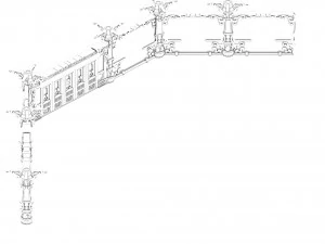 lei fengta - the third floor wall 3D Model