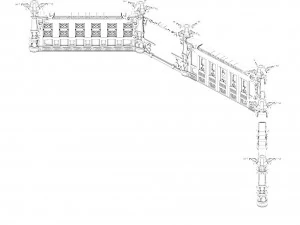 lei fengta - the third floor wall 3D Model