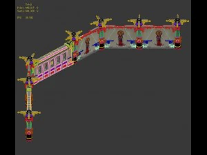 lei fengta - the third floor wall 3D Model