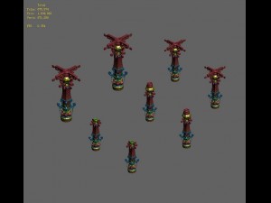 lei fengta - the third floor pillars 3D Model