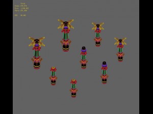 lei fengta - the third floor pillars 3D Model