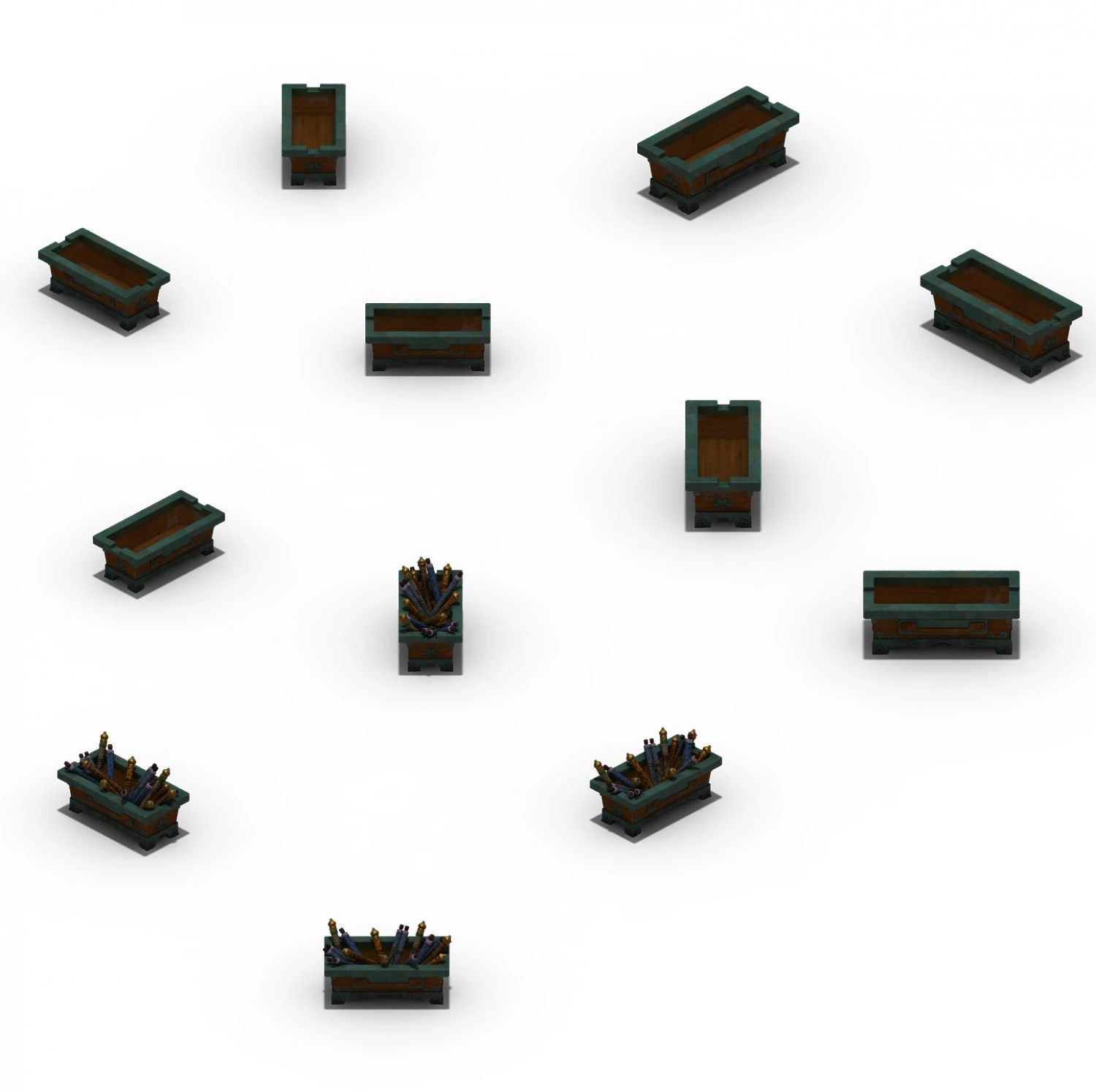 lee pagoda - book 3D Model .c4d .max .obj .3ds .fbx .stl .blend 