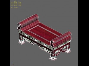 lee pagoda - five layers of debris - table 3D Модель