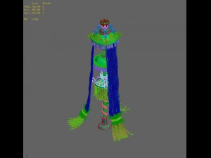lee pagoda - fifth floor debris - banner 3D Model