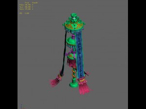 lee pagoda - fifth floor debris - banner 3Dモデル