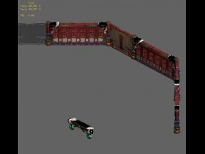 lei fengta - the first floor of the wall - debris 3D Model