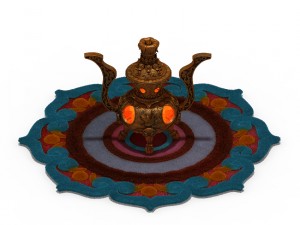 lei fengta - the first floor incense burner 3D 模型