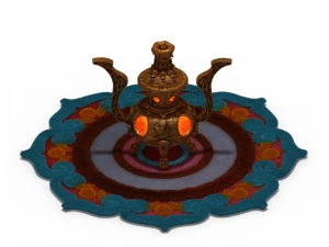 lei fengta - the first floor incense burner 3D Model