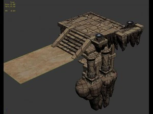 beastmaster - the steps of the palace 3D Model