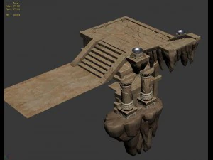 beastmaster - the steps of the palace 3D Model