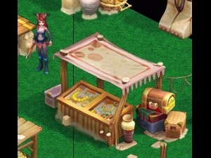 small apricot village - field rest station herbal tea shop Modello 3D